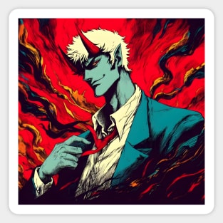 Soul-Shaking Despair: Unleashing Devilman CryBaby's Dark Fantasy Sticker